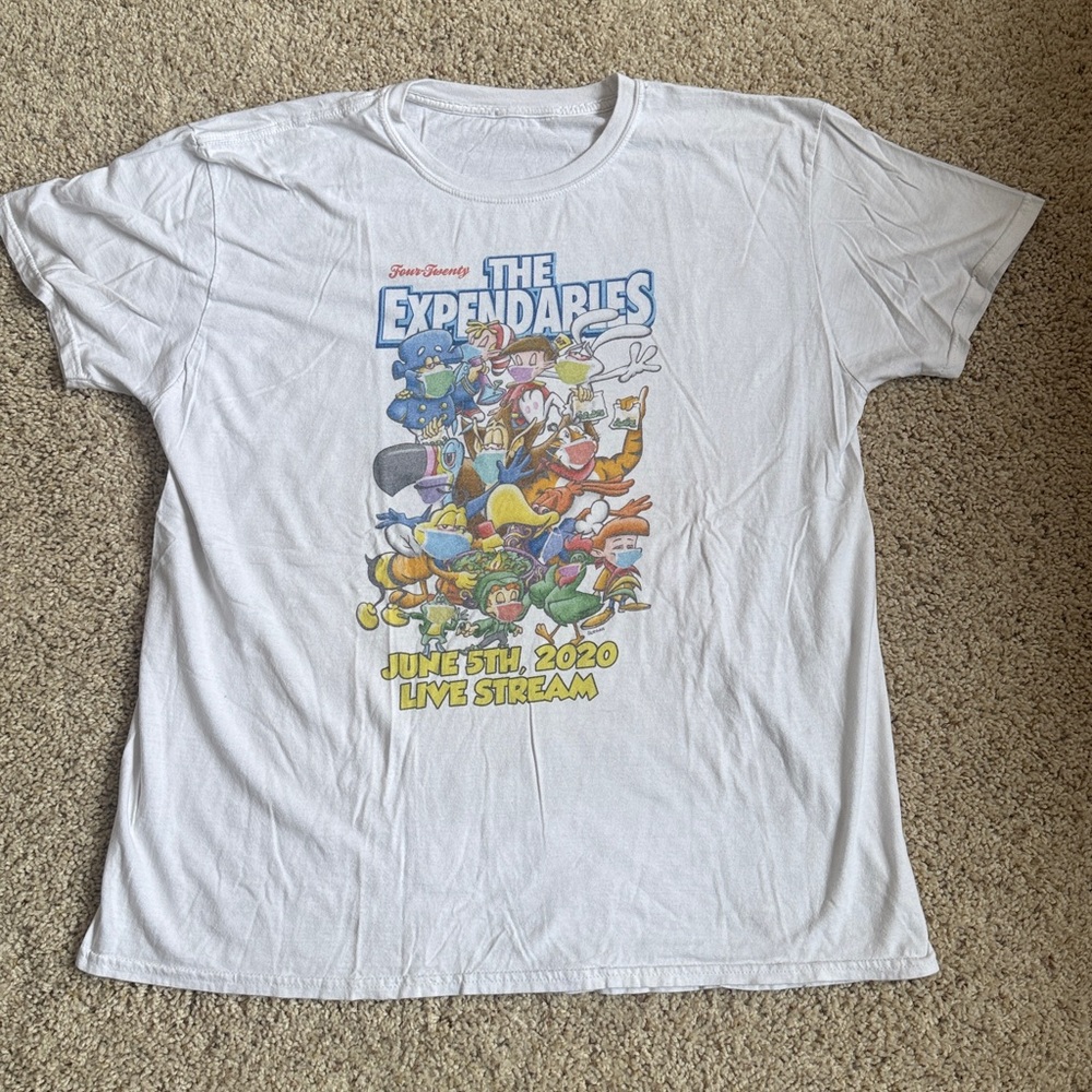 2020 The Expendables Live Stream Concert Tee